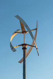 vertical axis wind turbine helix type