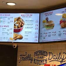 The kfc menu prices include foods such as chicken sandwiches, chicken burgers, wings, nuggets, chicken wraps, chicken pies, ice cream, sundaes, as well as milkshakes. Kfc Stafford Lichfield Rd Restaurant Reviews Photos Phone Number Tripadvisor