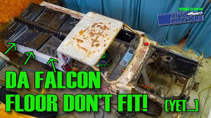 ing falcon floor pan into ranchero