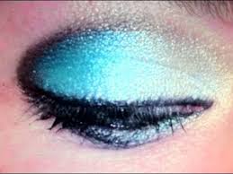 blue green eyeshadow tutorial you