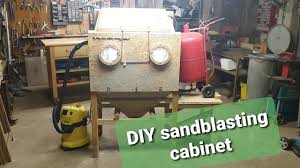 sandblasting cabinet
