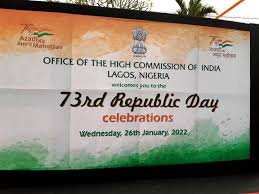 INDIA CELEBRATES 73RD REPUBLIC DAY IN NIGERIA 