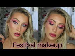 pretty festival makeup tutorial