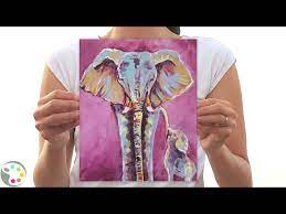 Elephant Painting Acrylic Painting