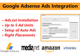 integrate google adsense or other ads