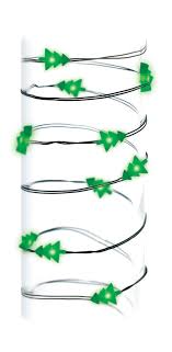 Bethlehem Lights Battery Powered Green Tree Shaped Led Slim Wire Lights 100513564 Battery Operated Led Lighting For Decorative Floral Arrangements Or Poolside Led Lighting At Green Electrical Supply