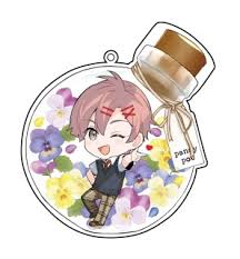 acrylic makeup cover pot anime