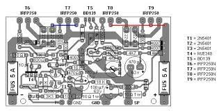 2n3055 amplifier circuit with pcb. Mosfet Power Amplifier Circuit Diagram With Pcb Layout Pcb Circuits