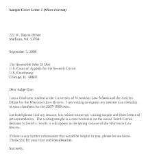 Basic Cover Letter For Resume Example Of Cover Letter Simple