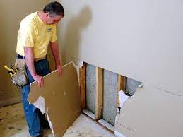 Basement Drywall Repair Panels In
