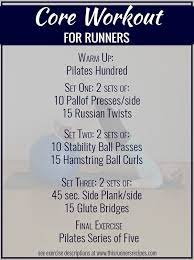 6 core workouts for runners