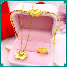 my jewellery bridal jewelry set gold