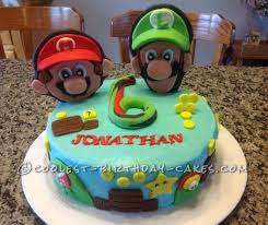 A page filled with mario bros birthday cakes ideas and pictures as well as mario bros birthday cake supplies to help you create your own stunning creation! Coolest Homemade Mario Brothers Cakes