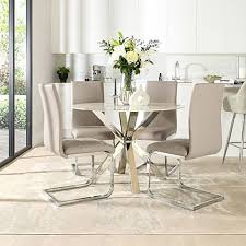 Plaza Round Dining Table 4 Perth