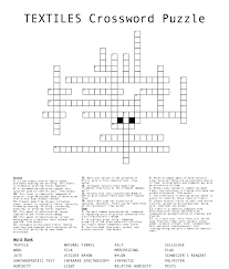natural synthetic fibres crossword