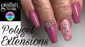 apply gelish polygel nails