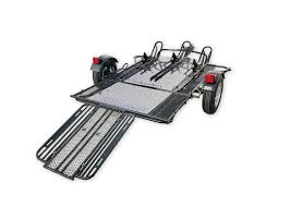 A wide variety of motorcycle trailer options are available to you Premium Ride Up Motorcycle Trailer Tow Smart Trailers