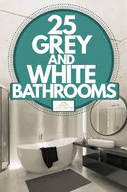 25 grey and white bathrooms home