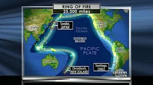 Ring Of Fire Map Countries In The Ring Of Fire Why So