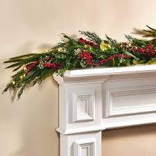 Winterberry And Greenery Garland With