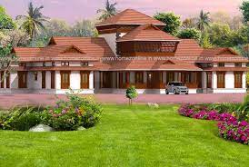 Kerala Style Nalukettu House Design In