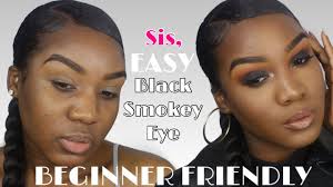 black smokey eye tutorial for beginners