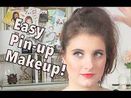 easy pin up makeup tutorial inspired by