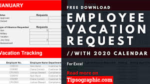 2022 employee vacation planner template