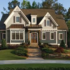 House Colors With Brown Roof