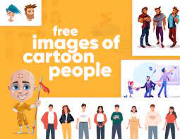 cartoon people free images to