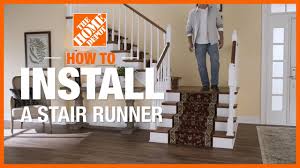 how to stair runner the
