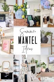 5 Modern Farmhouse Summer Mantel