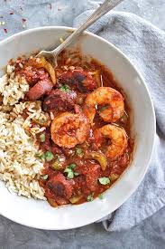 y sausage and shrimp creole