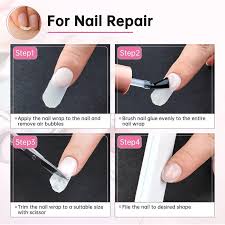 chrontier silk nail wrap nail splits