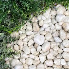 Polar White Pebbles Decorative