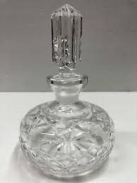 Vintage clear depression glass champagne set. Vintage Waterford Crystal Cut Glass Perfume Bottle Decanter Ebay