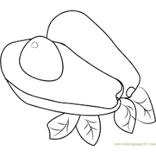 Color online with this game to color food coloring pages and you will be able to share and to create your own gallery online. Avocados Coloring Page For Kids Free Avocado Printable Coloring Pages Online For Kids Coloringpages101 Com Coloring Pages For Kids