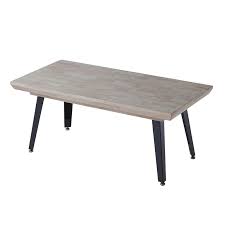 liftable wood and metal coffee table in