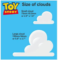 Toy Story Clouds Realistic Look Themed