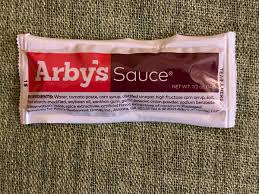 arby s roast beef sandwich sauce single