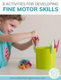 activities to develop fine motor skills