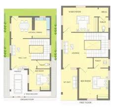 Duplex House Plans Architectural Floor