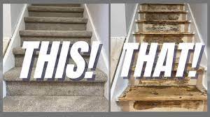 put carpet on stairs