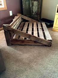 rustic dog bed from the pallets 101