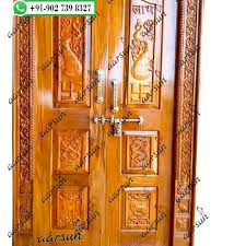 interior wooden double door by aarsun