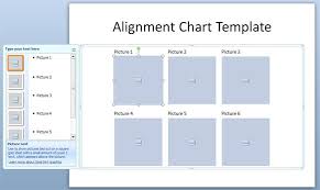 Alignment Chart Template In Powerpoint