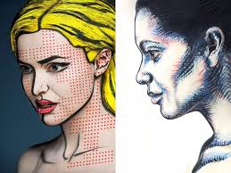 face paint to create stunning portraits