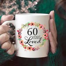 More and more women are gaining the confidence to declare their age for everyone to see, to live their life exactly how they want to, without the strains, rules and rebukes of older generations. 60th Birthday Gifts For Women 60 Year Old Female 60 Years Loved Since 1961 Ebay