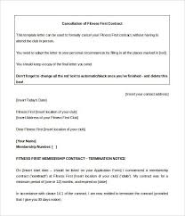 gym contract templates in ms word
