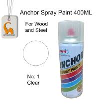 1 Clear Colour 400ml For Wood Metal And